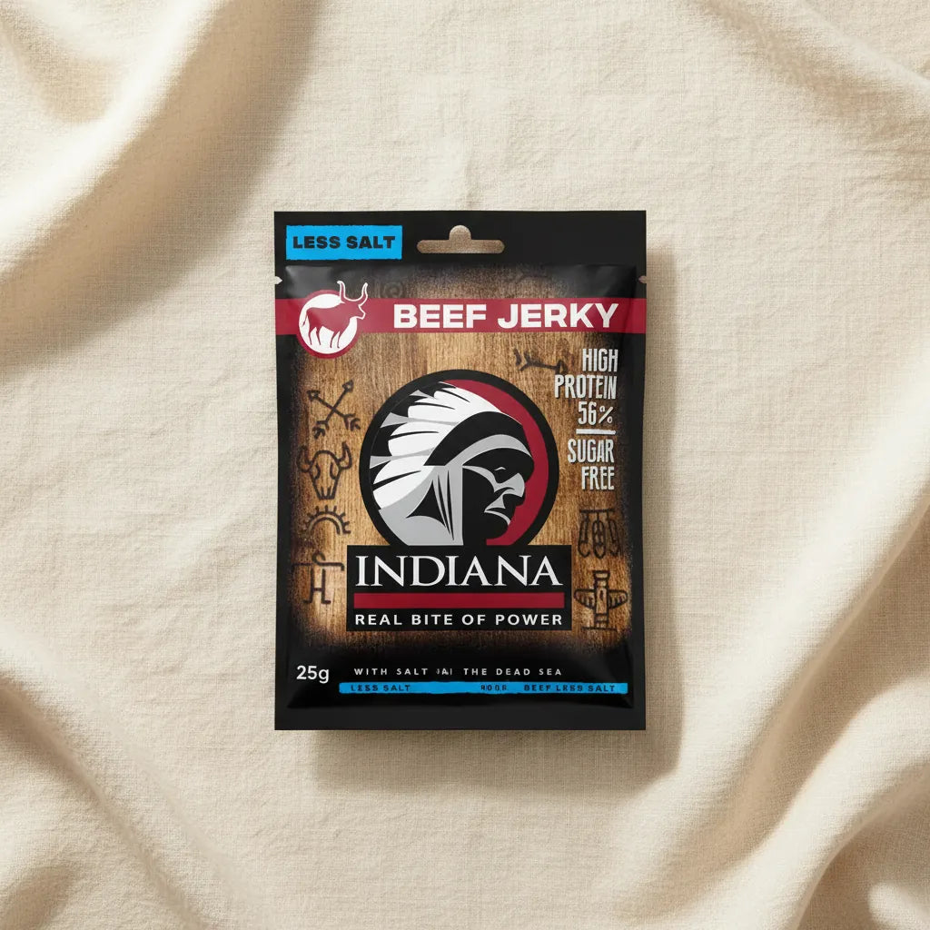 Indiana Jerky Beef Less Salt — view 1