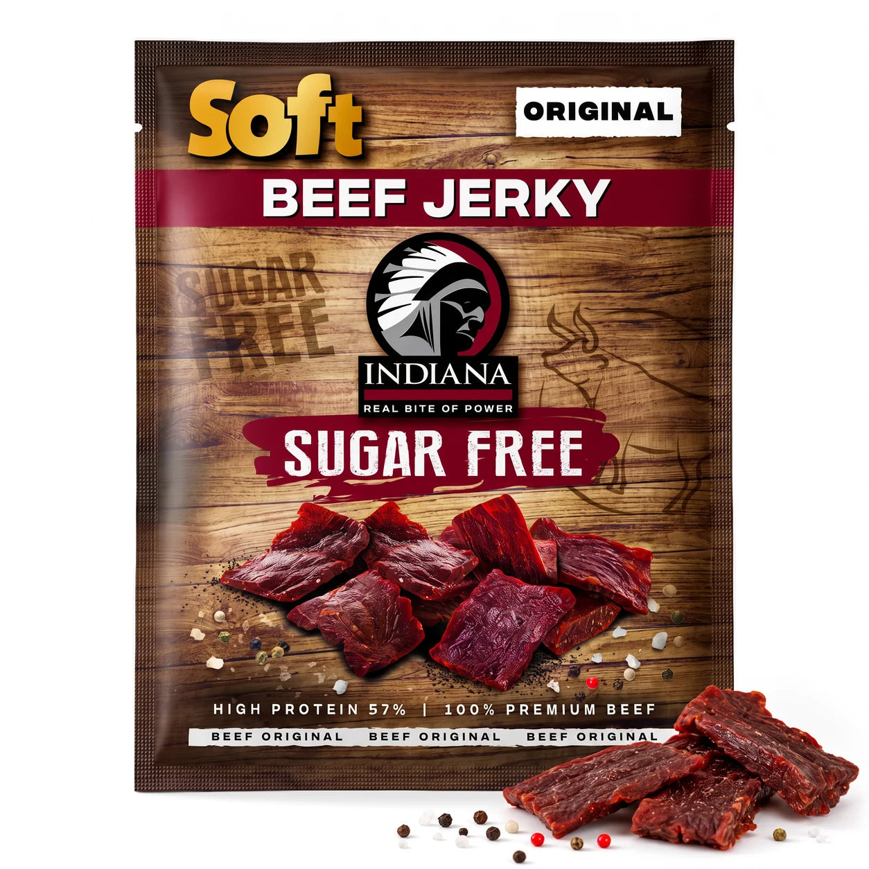 Indiana Soft Beef Jerky Original — view 2