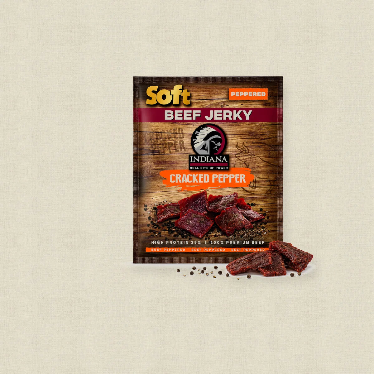 Soft Beef Peppered